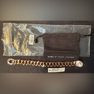 NWT Marc Jacob's Rose Gold 7" Bracelet Unisex